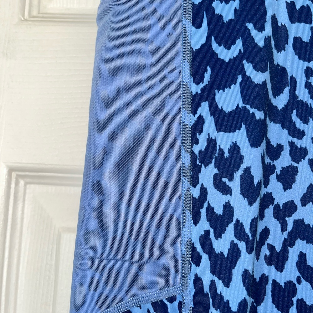 Fabletics Blue Patterned Leggings - image 3